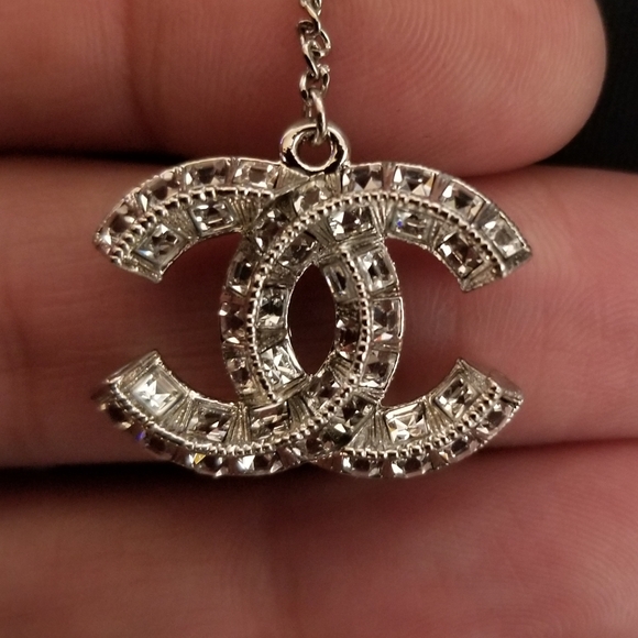 SOLD!!! Baguette  Christal CC XL dangle earrings - Picture 8 of 17